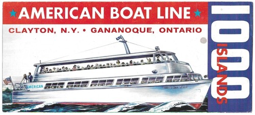 1000 islands american boat - 1000,
