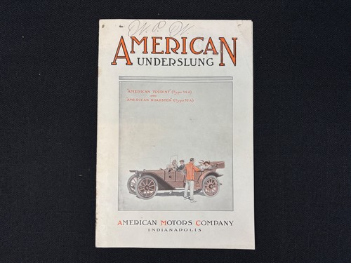 Antica brochure 1913 american - brochure,