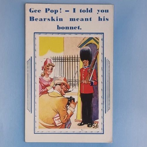 Comic postcard c1930 - comic,