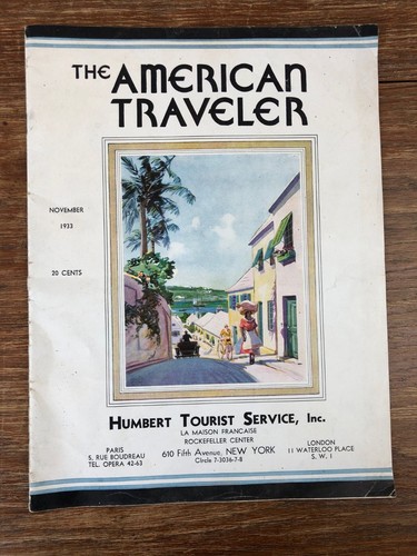 Revue the american traveler - the,